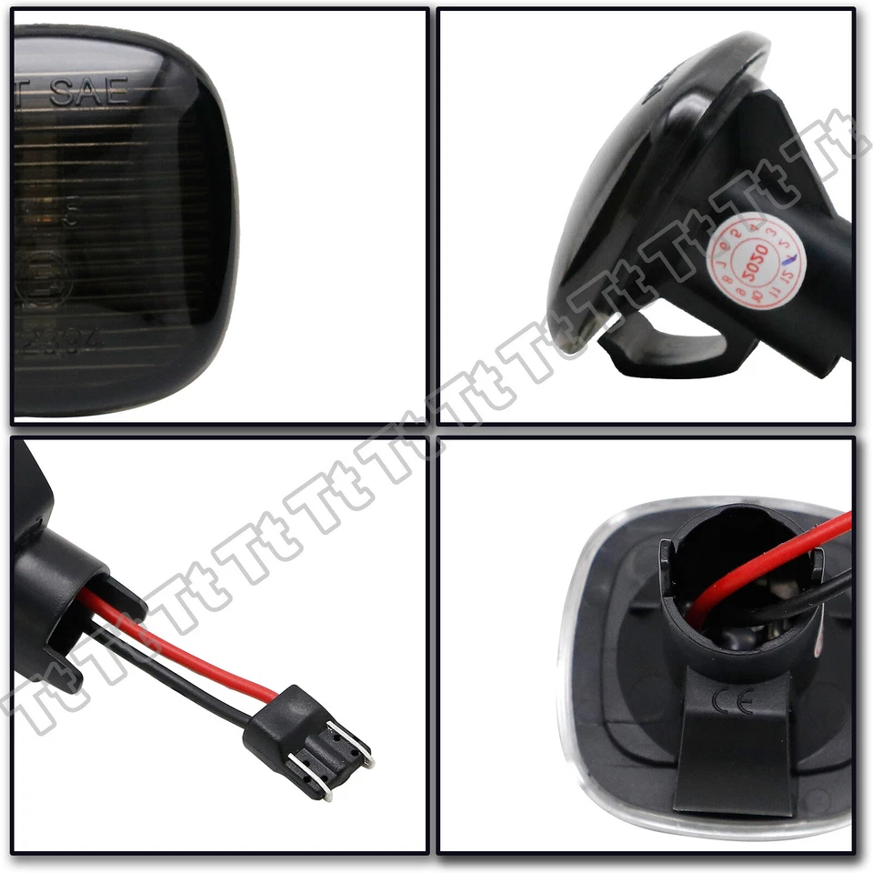 Led Seitenblinker für SKODA FABIA 1+2 | OCTAVIA 1U | RAPID | ROOMSTER | SCHWARZ - Bild 3 von 4