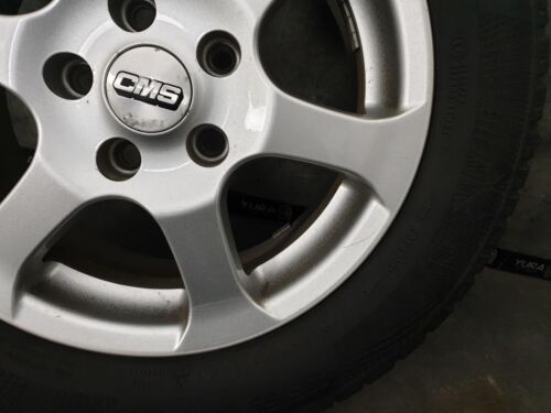 VW Caddy 2K 2KN Maxi Jetta 1KM Alufelgen Winterreifen 195/65 R 15 Continental - Bild 8 von 12