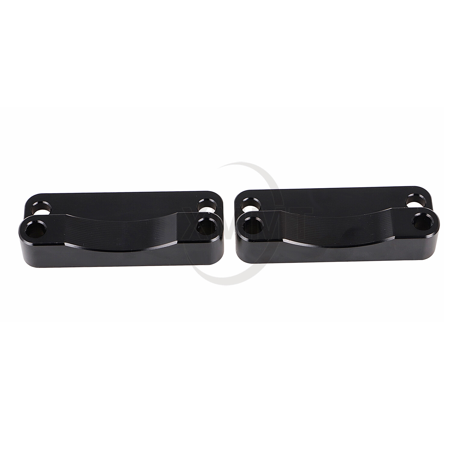 2PCS Black Front Fender Relocator Kit For Harley Touring Road King Glide USA
