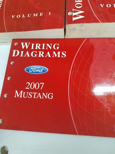 2007 Ford Mustang Service Workshop Repair Manual Vol.1 & 2 + Wiring Diagrams Set - Picture 5 of 6