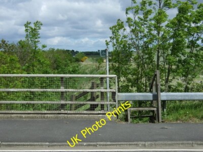Foto 6x4 Fußweg abseits der Cocken Road Leamside Köpfe nördlich neben der A1 (M) c2015