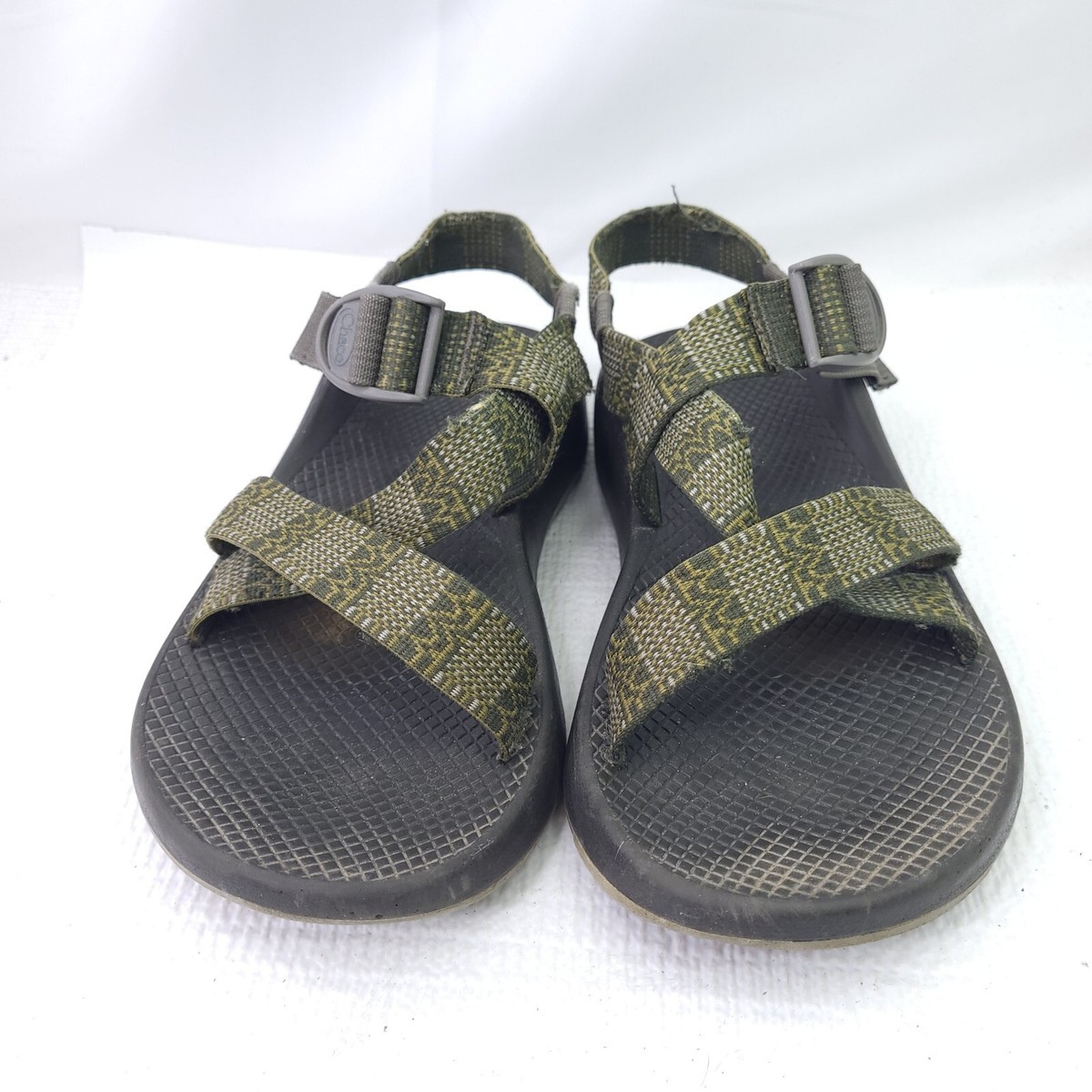 Chaco Men Size 8 Z Cloud Green Strappy Sandals Open Toe  display picture 3