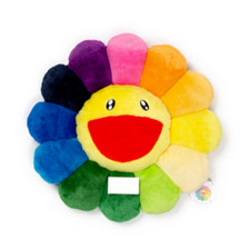 Takashi Murakami KAIKAI KIKI CO LTD Rainbow Flower Cushion, 24"