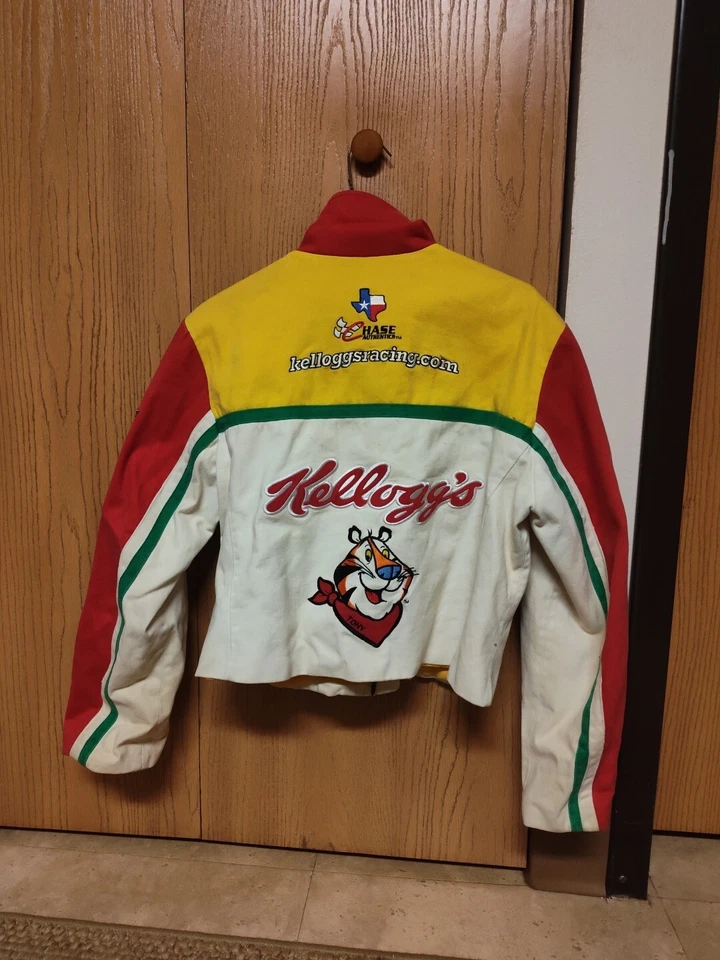Terry Labonte #5 Kelloggs Corn Flakes Racing Jacket Womens Extra Large Nascar  - Image 2 of 4