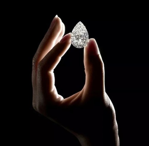 Natürliche lose D-Farbe Paar 3 kt Birnenschliff im Labor gezüchteter CVD-Diamant VVS1-zertifiziert - Bild 8 von 11