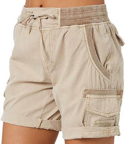 Loose Fit Cargo Shorts Khaki XXL | eBay