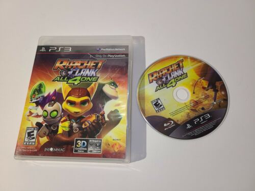 Ratchet & Clank: All 4 One - PlayStation 3 PS3 - Tested no Manual - Afbeelding 1 van 1