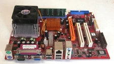PCChips M863G V1.5A Motherboard with AMD Athlon 2500+, 256MB DDR333 SDRAM