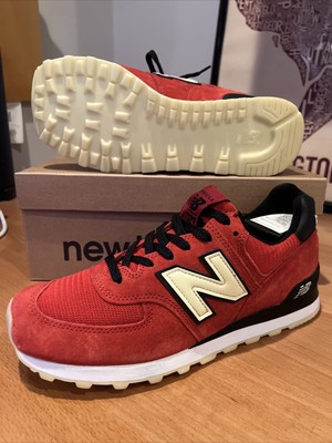 New Balance Limited 574SL Red Suede 