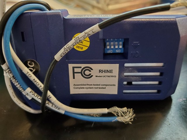 Rhine Electronic Home Decorators Uc7067rye Ceiling Fan Remote