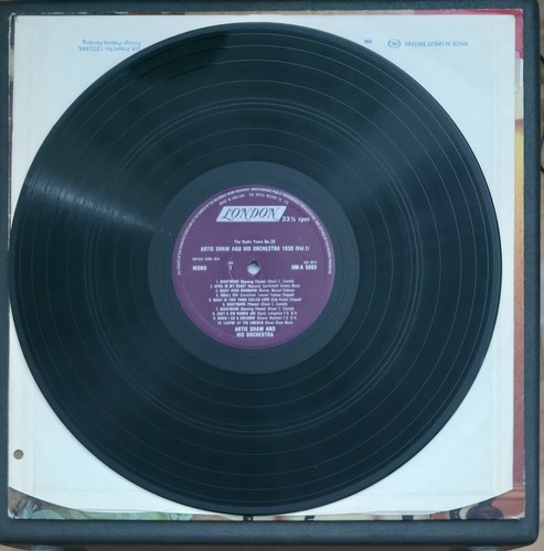 Artie Shaw & His Orchestra 1938 Vol 1 - LP - 1979 - London- HM-A 5065 - VG/VG - Picture 3 of 4