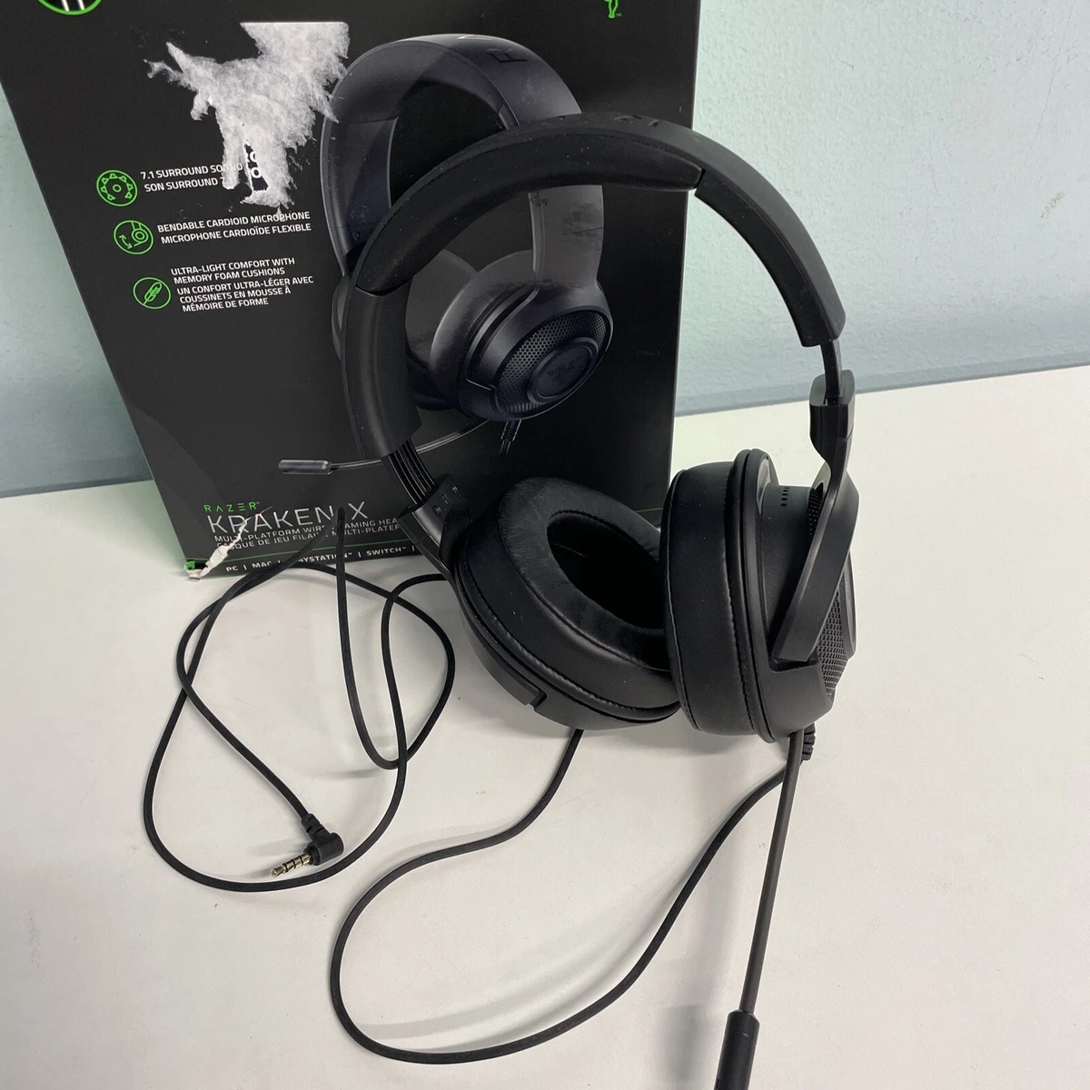 mayor Buque de guerra garra Razer Kraken X Ultralight Gaming Headset: 7.1 Surround Sound Capable Return/WORK | eBay mayor Buque de guerra garra Razer Kraken X Ultralight Gaming Headset: 7.1 Surround Sound Capable Return/WORK | eBay