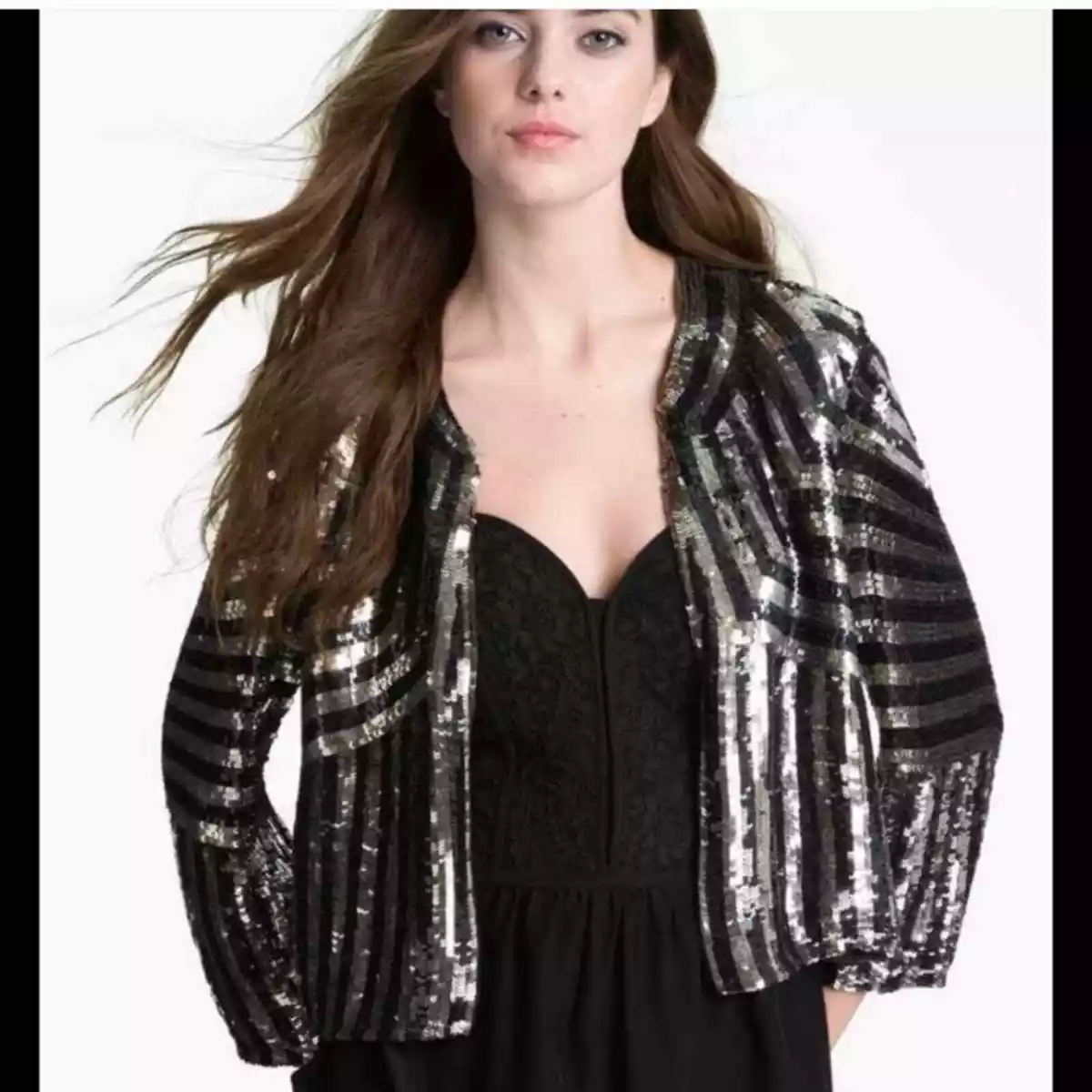 Parker sequin deals jacket