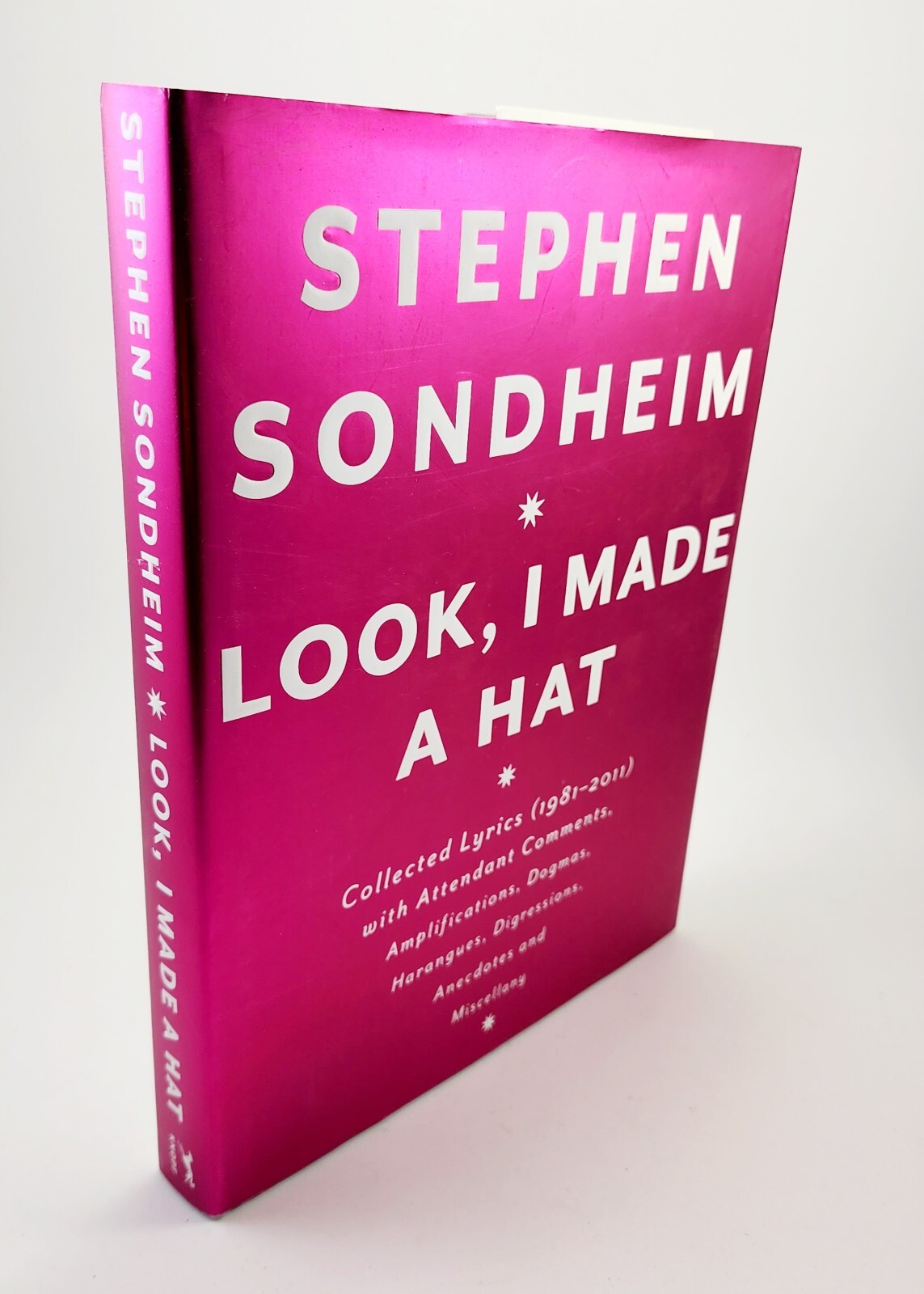 Look I Made a Hat Collected Lyrics by Stephen Sondheim 19812011 First