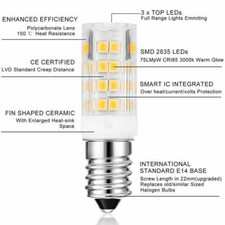 1-10X E14 LED Bulb 3W 5W 7W 2835 führte Halogenersatz Energiesparlampen 220V
