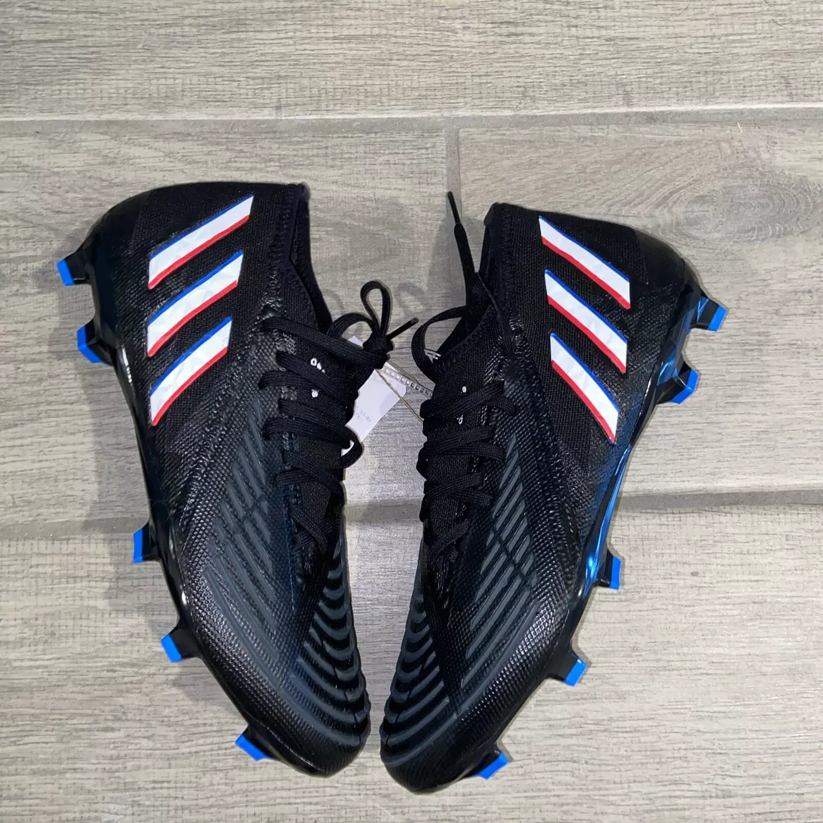 Adidas Predator Edge.2 FG Black Soccer Cleats GW2271 Men s 8.5 Women s 9.5 USA