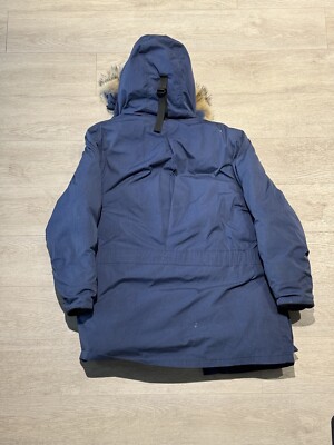 Vintage Eddie Bauer Polar Parka Coyote Fur Down Parka Jacket