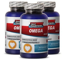 Omega-3 8060 - Concentrated Fish Oil  Pharmaceutical Grade Capsules (3 Bottles)