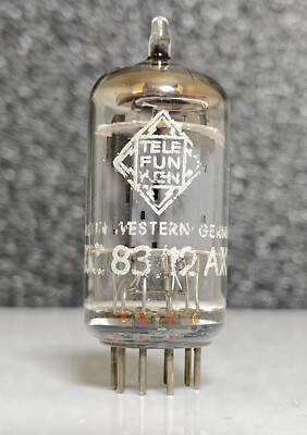 Telefunken ECC83/12AX7 #9 Dual Triode Tube Vintage Rare | eBay