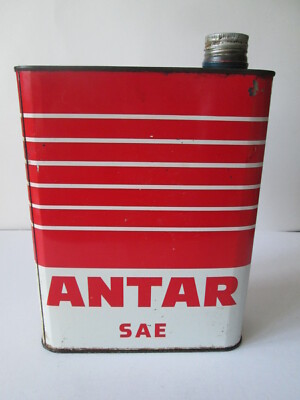 Antar 2 Lt Öldose. Motoröldose.Castrol.Esso.Elf.Shell