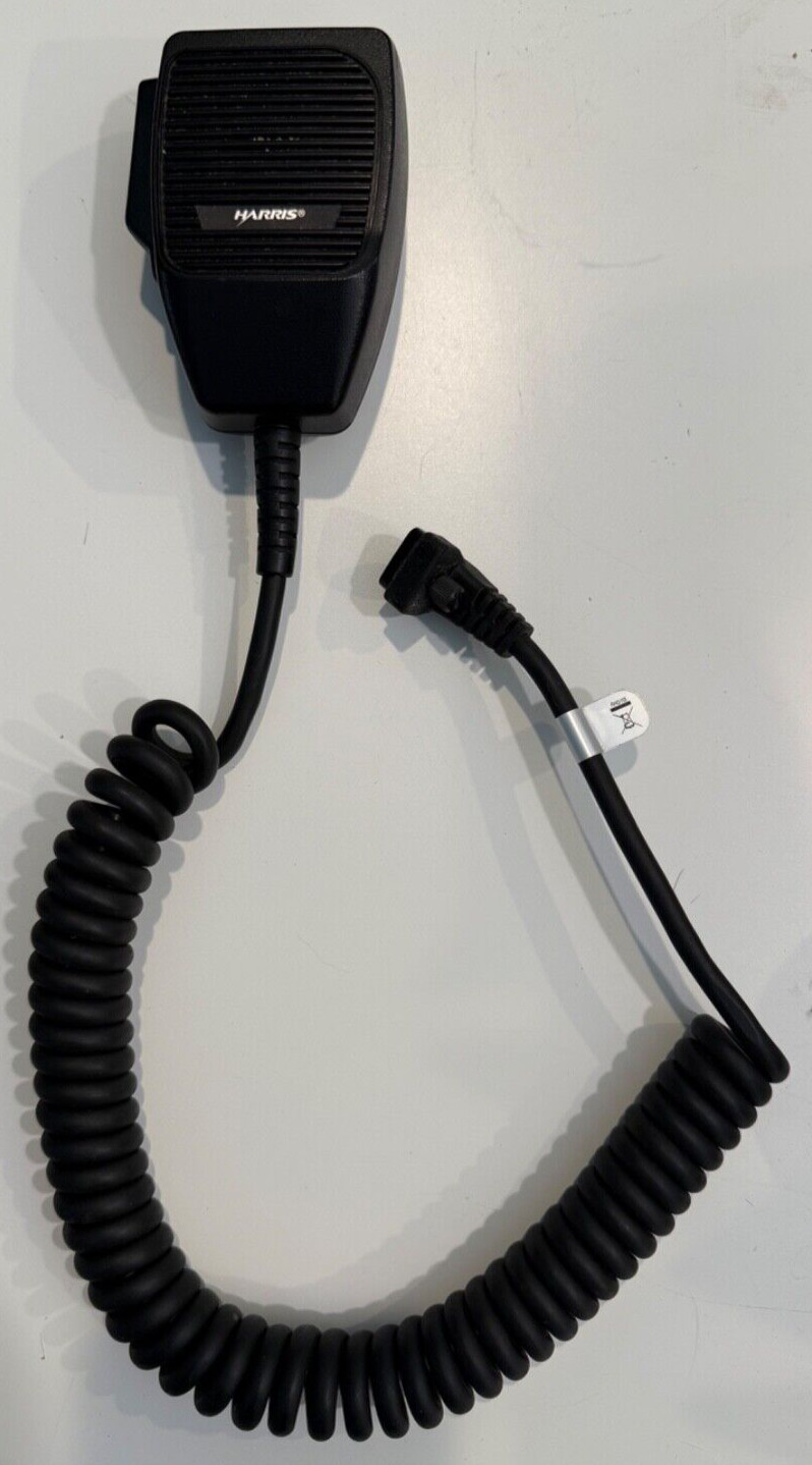 HARRIS MC-101616-041 TWO-WAY RADIO MIC MICROPHONE ~ M7200, M7300