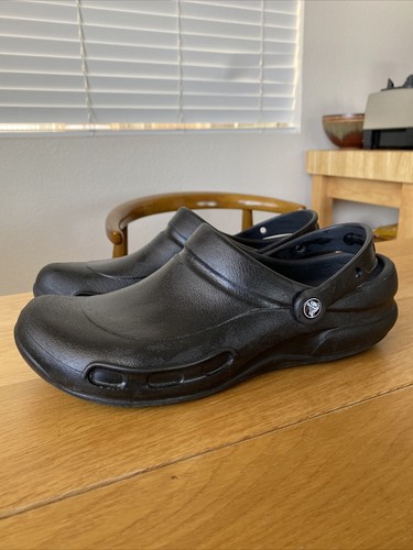 crocs bistro clog black