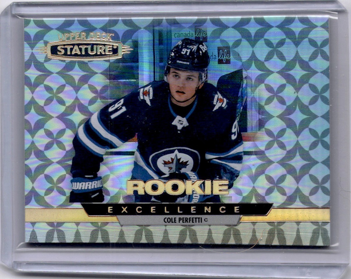Cole Perfetti  Rookie Excellence #RE-36 2021-22 Upper Deck Stature  [H081]