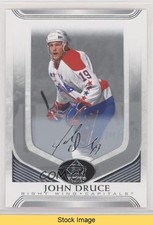 2020 Upper Deck SP Signature Edition Legends Silver Script John Druce READ kr0