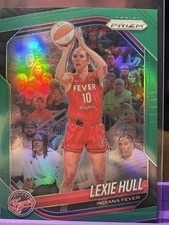 Panini 2025 Lexie Hull Green Prizm #51 Indiana Fever WNBA Basketball Card