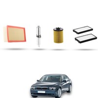 Hoffcar Wartungskit 4 Filter Und 8L ÖL FüR Bmw Serie 7 (E65, E66) 740I 225Kw