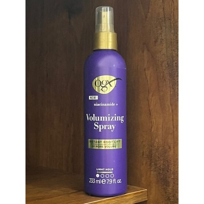 OGX Niacinamide Volumizing Spray Instant Root Lift 2X More Volume 7.9 oz