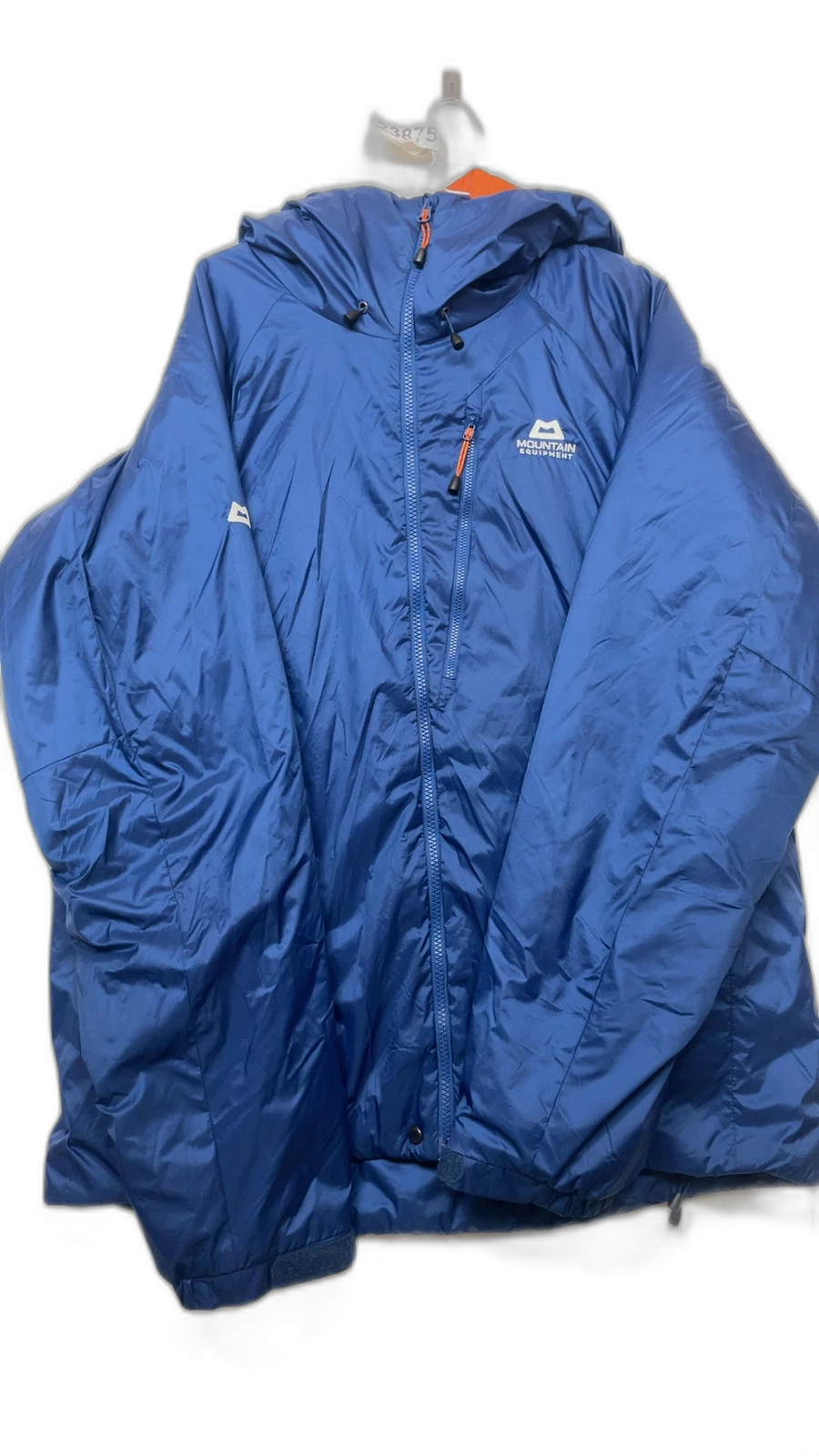Mountain Equipment Blue Polyamide Puffer Jacket size XL Mens Casual Hiking