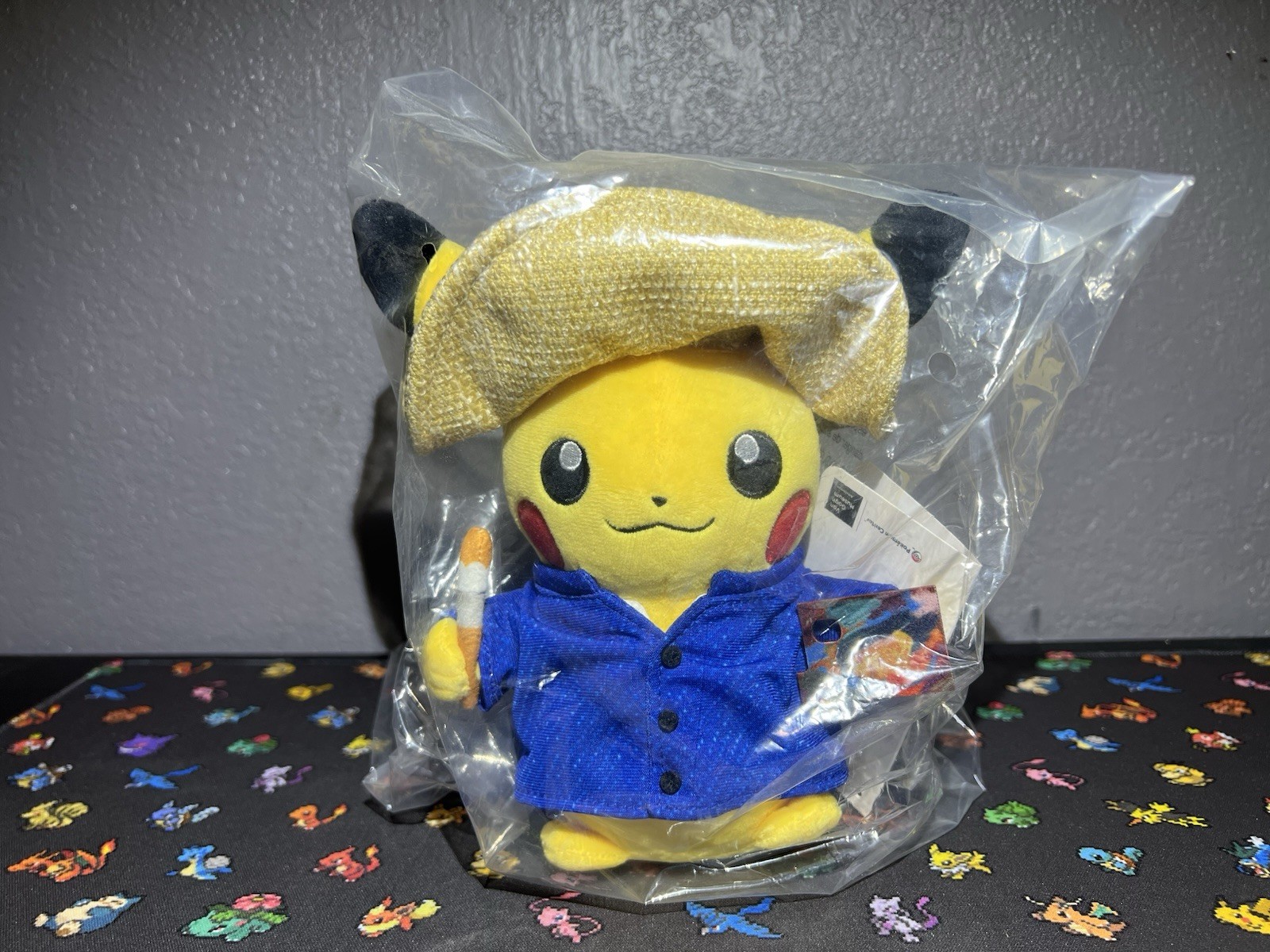 Pokémon Center × Van Gogh Museum: Pikachu Plush -Van Gogh Pikachu