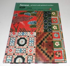 SARASA - Printed And Painted Textiles * Kyoto Shoin's Japanese Textiles Hardback