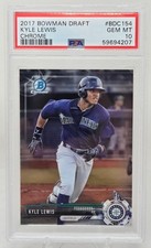 2017 Bowman Chrome KYLE LEWIS RC CARD PSA 10 GEM MINT