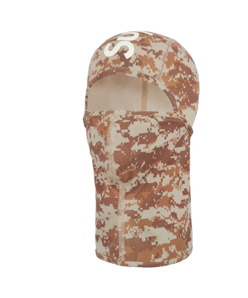 Supreme Heat Reactive Digi Camo Balaclava - Tan - FW25