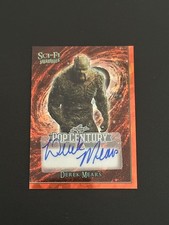 DEREK MEARS 2025 LEAF POP CENTURY SCI-FI AUTO CRYSTAL 4/4 SWAMP THING