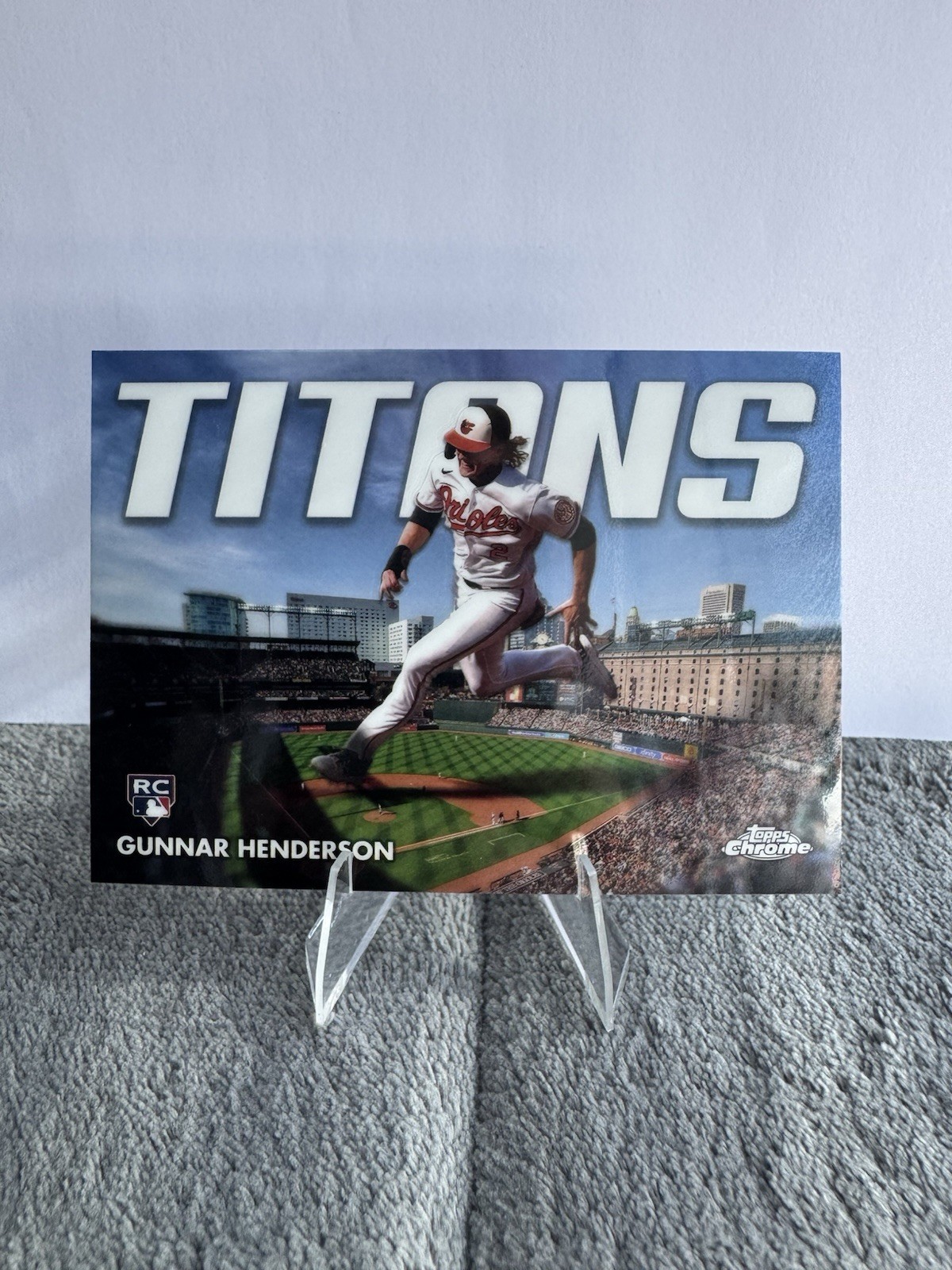 2023 Topps Chrome Update Titans Gunnar Henderson RC #CT-12 Orioles
