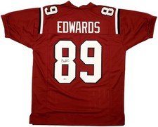 South Carolina Gamecocks Bryan Edwards Autographed Signed Red Jersey Beckett
