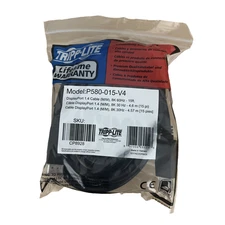 Tripp Lite DisplayPort 1.4 Cable (M/M) 8K 60Hz - 15 ft. P580-015-V4