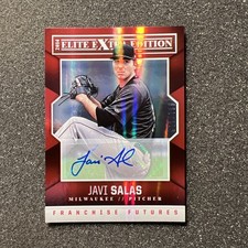 2014 Elite Extra Edition JAVI SALAS #20 Rookie AUTO /799 - MILWAUKEE BASEBALL 