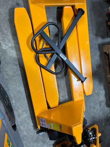 APOLLOLIFT Used Manual Scissor Pallet Jack 45"X27" High Lift Truck 2200lbs