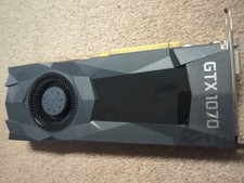 Nvidia GeForce GTX 1070 GDDR5 Graphics Card HDMI/Displayport