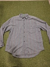 VINTAGE Levis Sutter Creek Men's XL Button Down Multicolor Herringbone Pattern