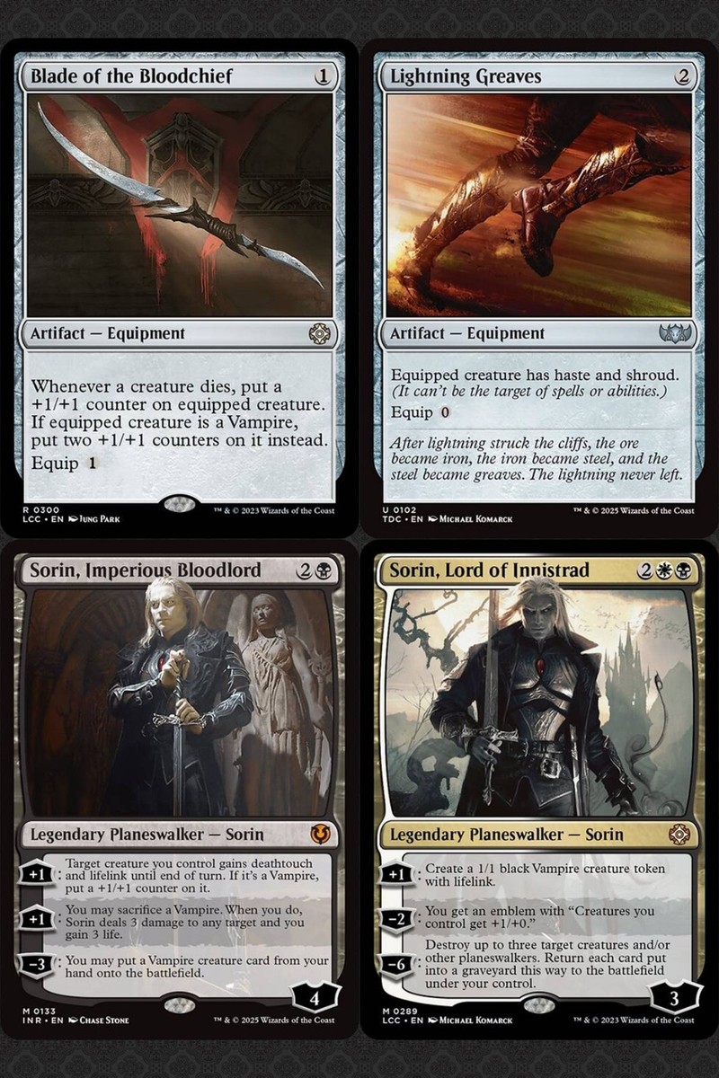Edgar Markov VAMPIRES Commander EDH Deck (B/W/R) - MTG Magic