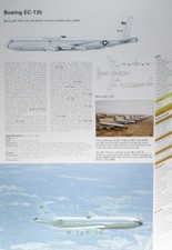 Boeing EC-135 EC 135 EC135 Picture Aircraft Vtg Info Spec Sheet Wall Art Decor