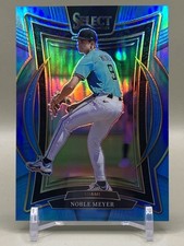 2025 Panini Select 51 Noble Meyer Light Blue Prizm 199 - Miami Marlins