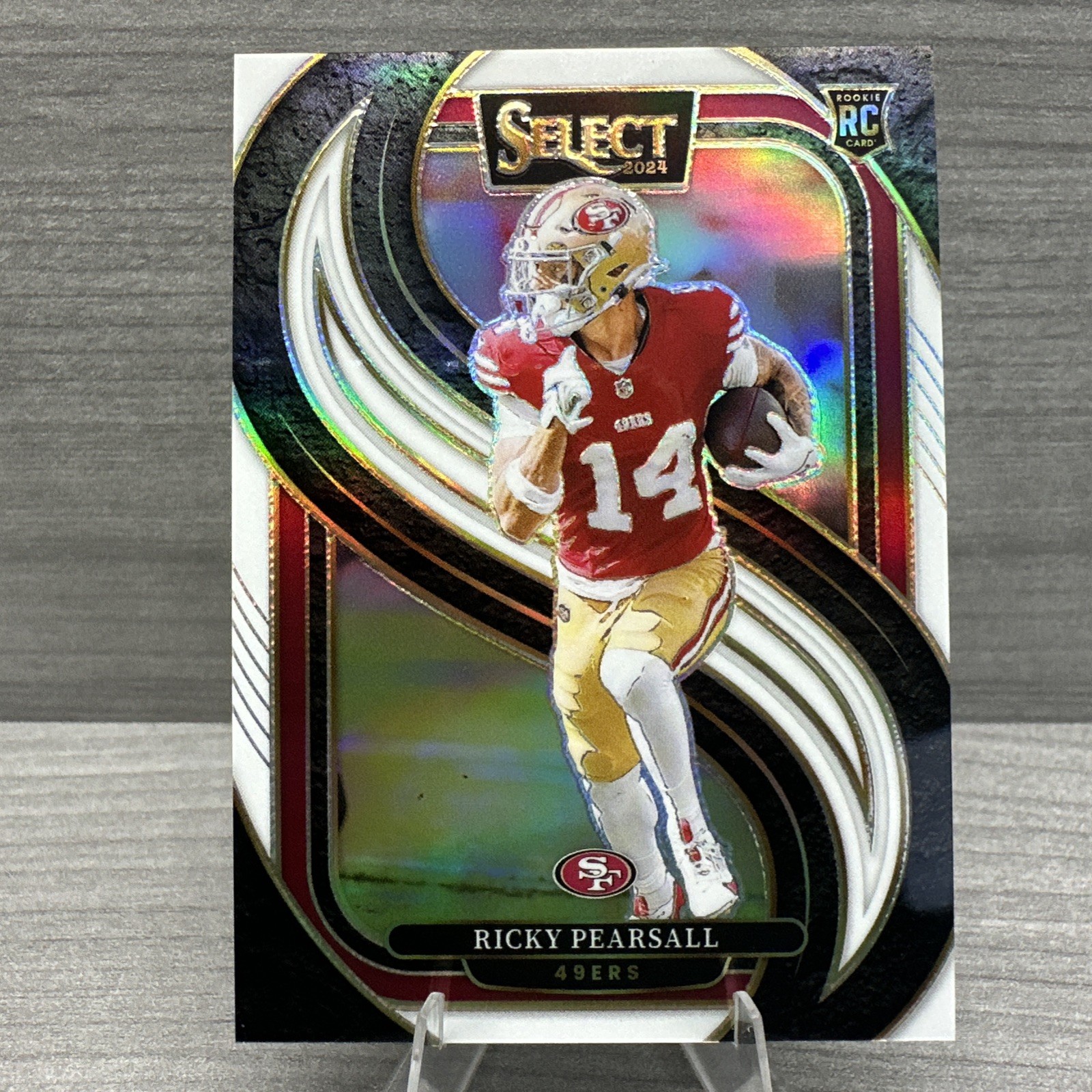 2024 SELECT PREMIER LEVEL RICKY PEARSALL ROOKIE WHITE PRIZM RC /35