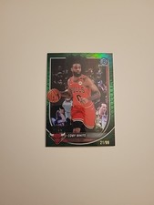 2025-26 Bowman Chrome NBA Coby White Green Reptilian Refractor /99 BCV-71 Bulls 