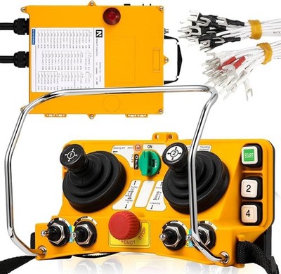 NEWTRY Wireless Crane Remote, 12V Industrial remote control hoist crane controll